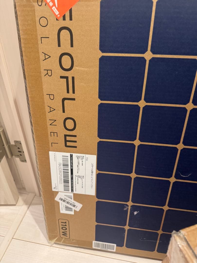 ECOFLOW DELTA2 110Wソーラーパネル付き