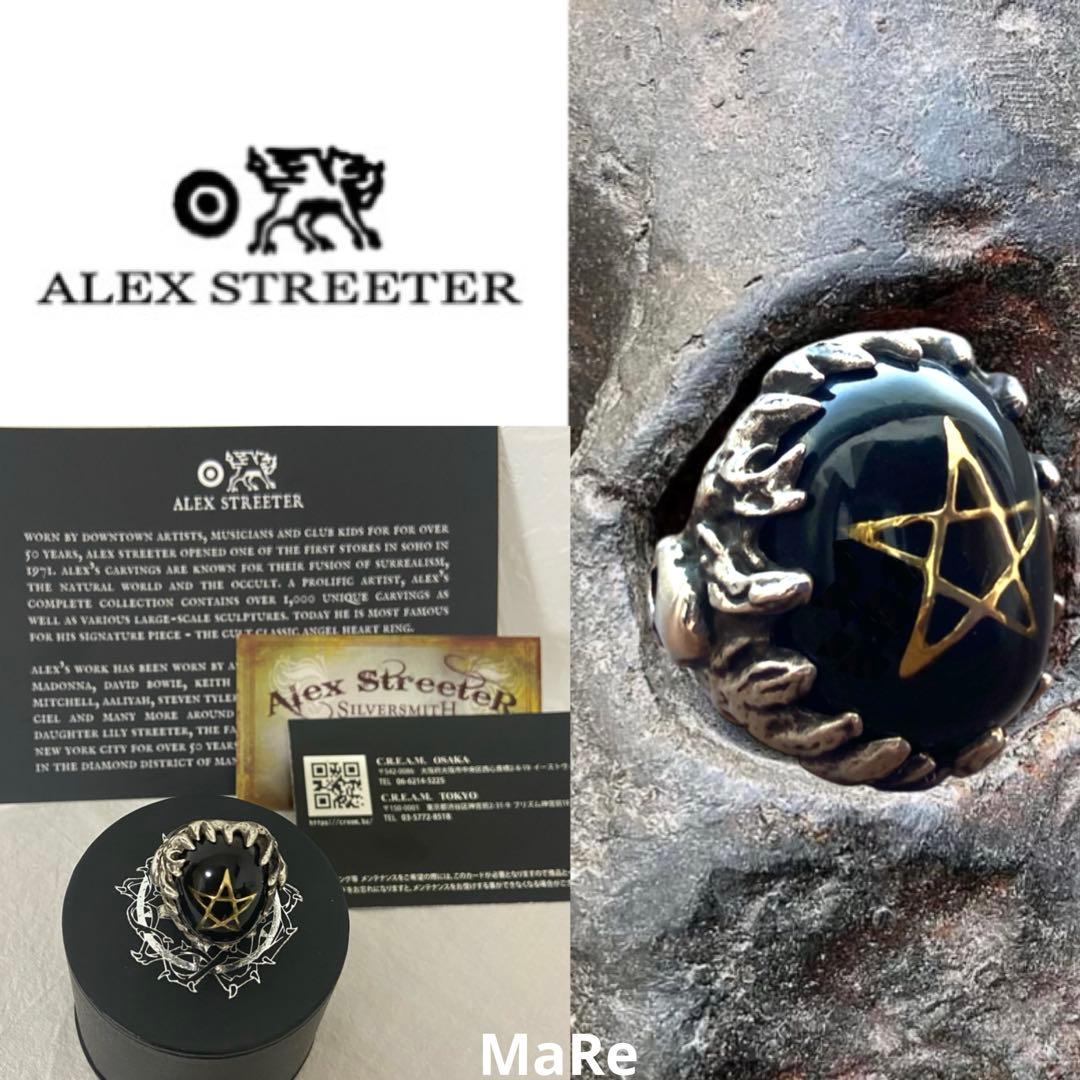 新品■14万ALEXSTREETER 18k STAR HellfireRing