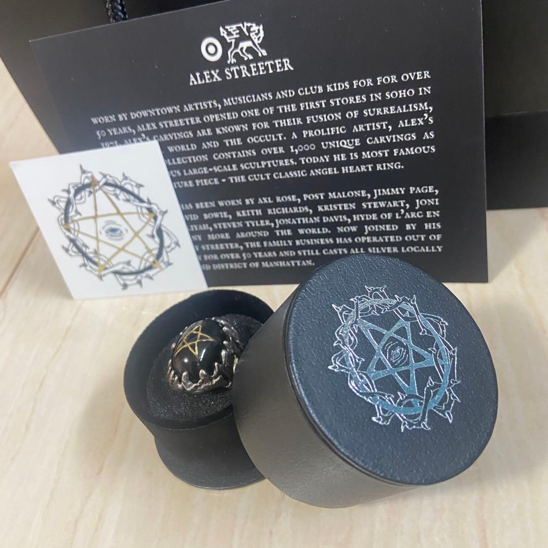 新品■14万ALEXSTREETER 18k STAR HellfireRing