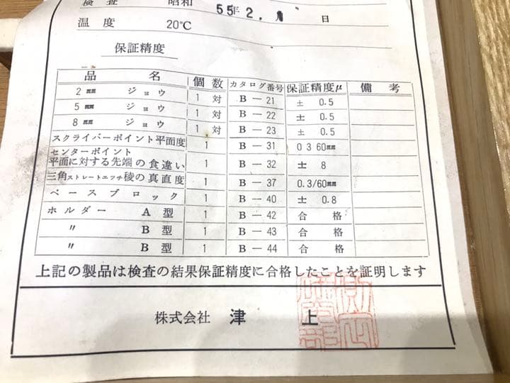 ブロックゲージホルダー