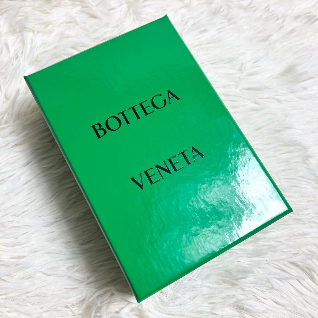 【未使用級】ボッテガヴェネタ＊キーリング レザーブラック