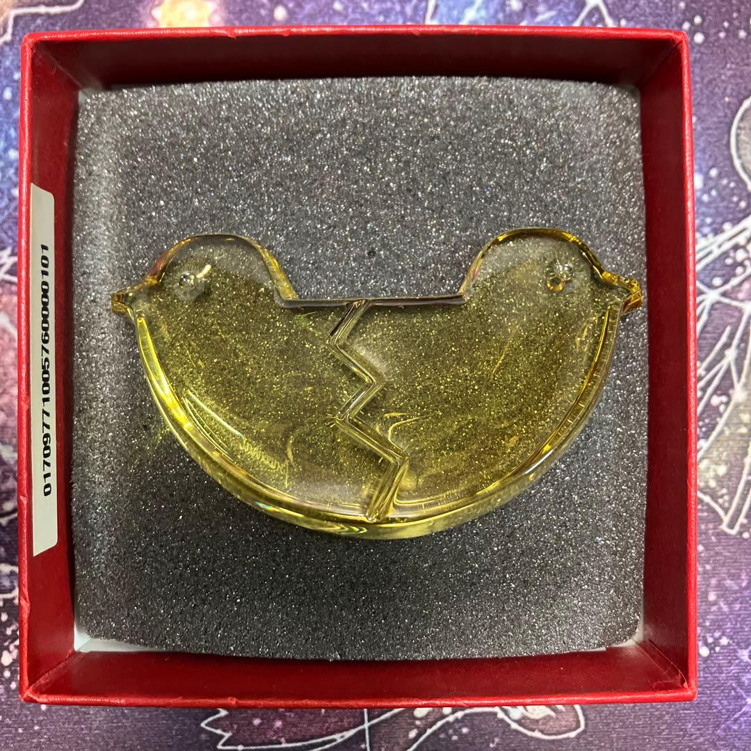 Baccarat バカラ ひよこ クリスタル イエロー