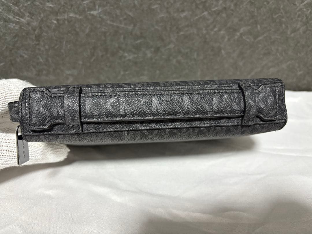 最終値下げ⭐︎マイケルコース　オーガナイザーMK総柄　レザー財布　ウォレットバッグ