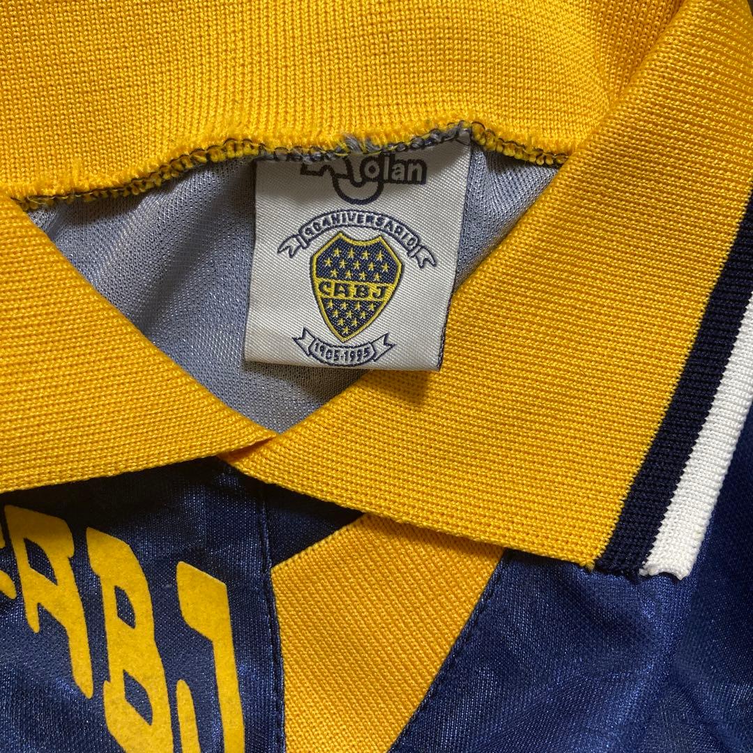 ボカジュニアーズ 90周年記念ユニフォーム マラドーナ サッカーシャツ y2k