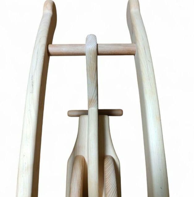 【皇室ご愛用】山のくじら舎 ハイヨー 木馬 ひのき 木製 もくば 国産 天然木