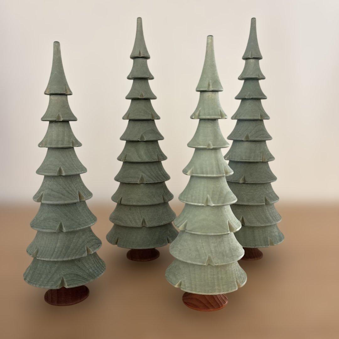 木製 ツリー　ドイツ製　4本