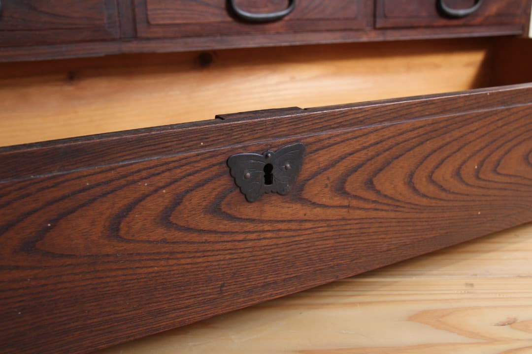 収納棚　食器棚　本棚　木製　古道具　古家具　ビンテージ　アンティーク　レトロ