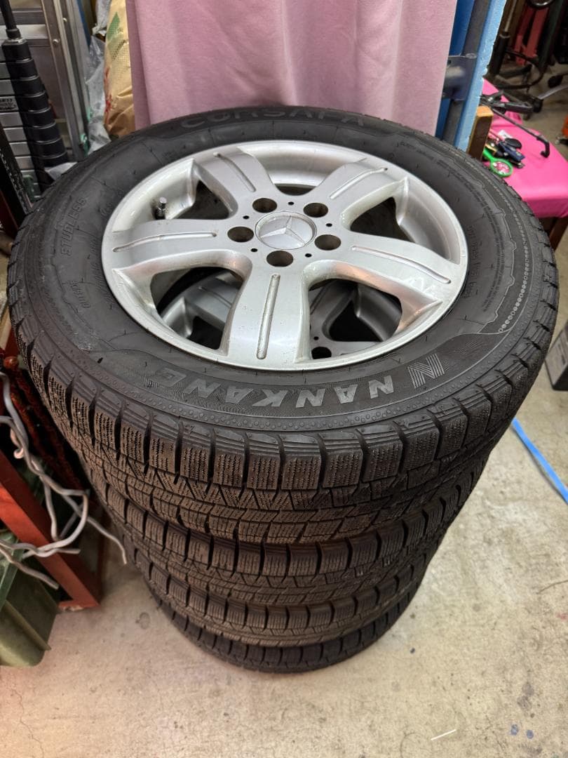 引取のみ→スタッドレス★Vクラス★ベンツ★W639☆V350★2023年