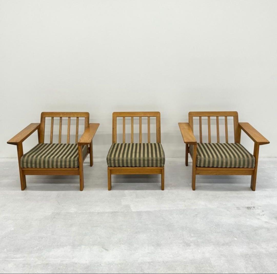 ヴィンテージ　KOSUGA　コスガ家具　1Pソファ　レトロ　ひじ掛け有　シングル