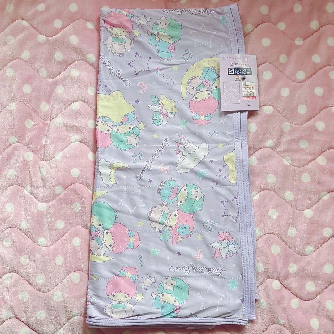 ♡キキララ リトルツインスターズ 冷感ケット 枕パッド 枕 スリッパ 七夕♡
