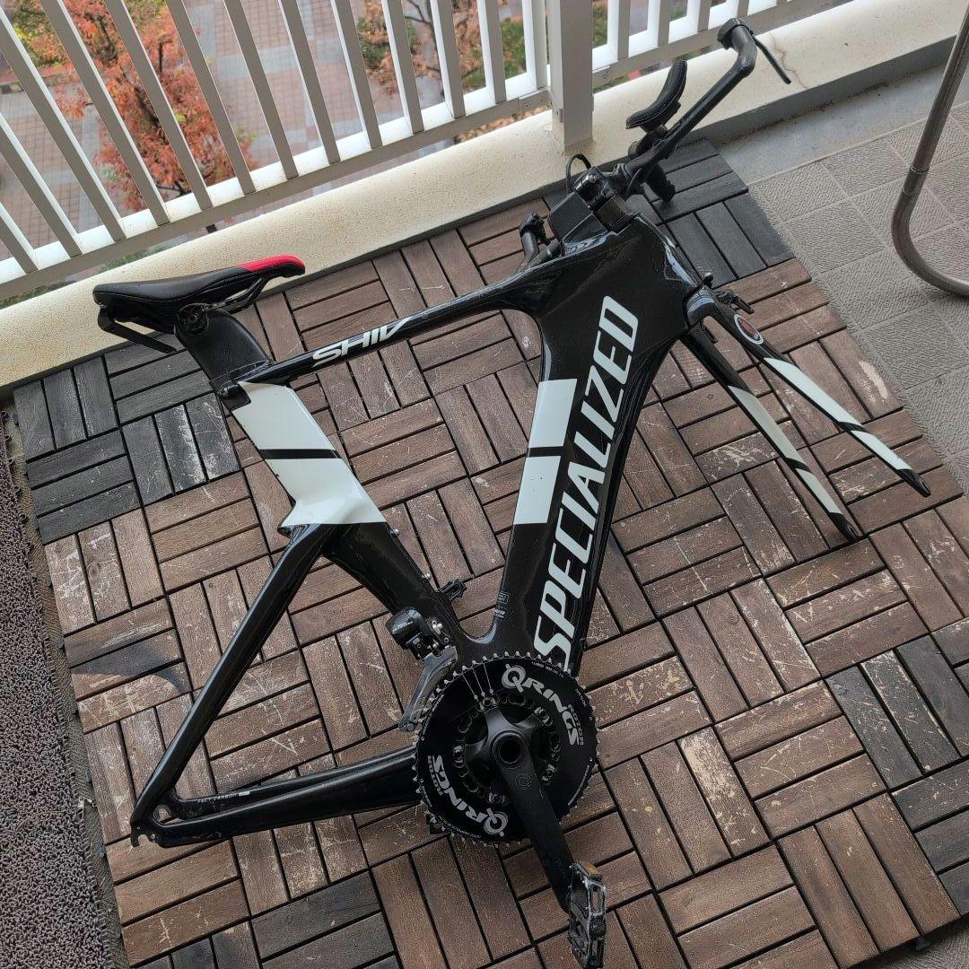 最終値下げ！SPECIALIZED SHIV カーボンフレーム ＆ 画像の付属品