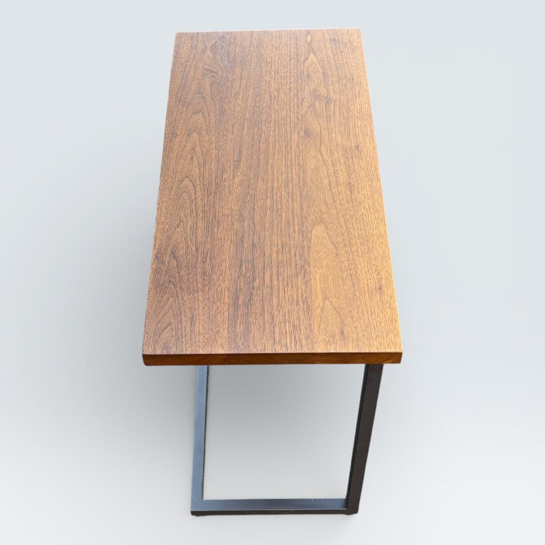 広松木工 FREX サイドテーブル 068 ウォールナット 無垢 アイアン