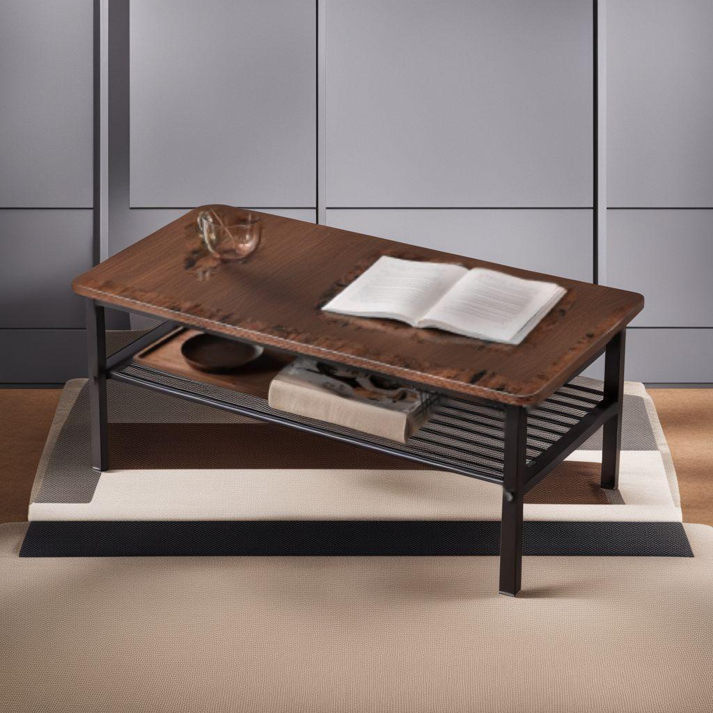 ローテーブル 深みあるデザイン センター インダストリアル