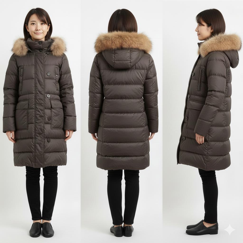 MONCLER モンクレール メッシーナ ダウンコート ナイロン ダウン