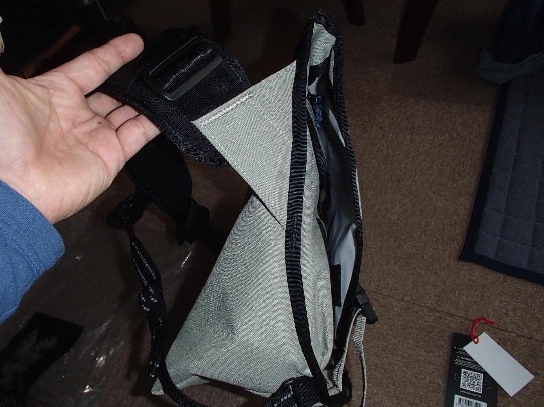 最新　新色CROMEクローム CTZ 15L メッセンジャー 汚れ防止処理済み。