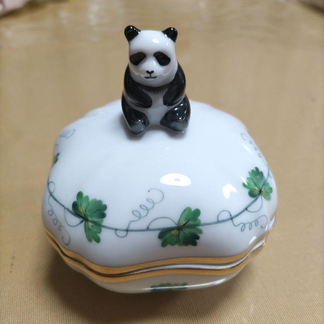 [ウィーンからくさ] パンダ小筺