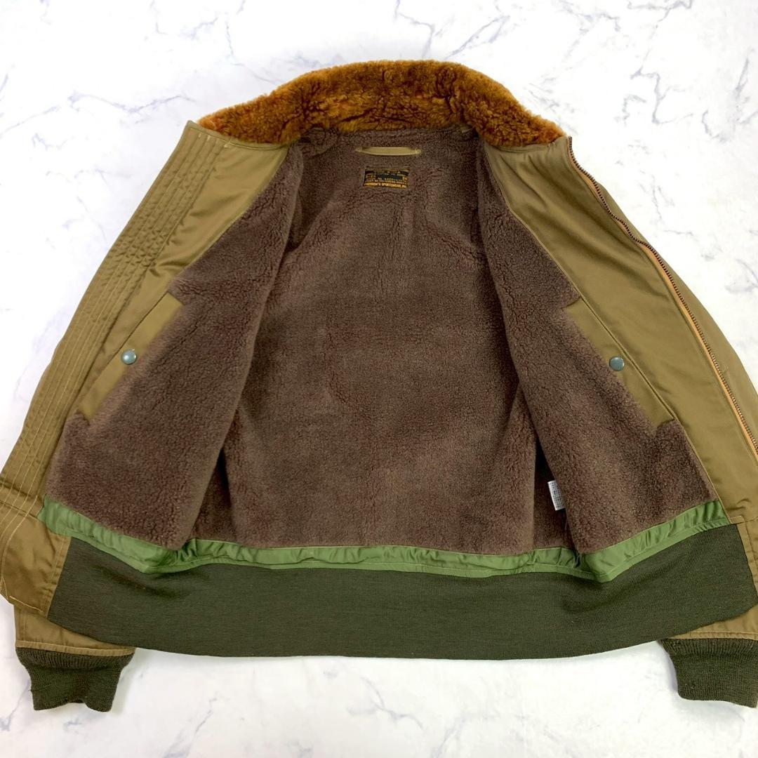 40s復刻 フェローズ B-15A フライトジャケット カーキ 38　E105