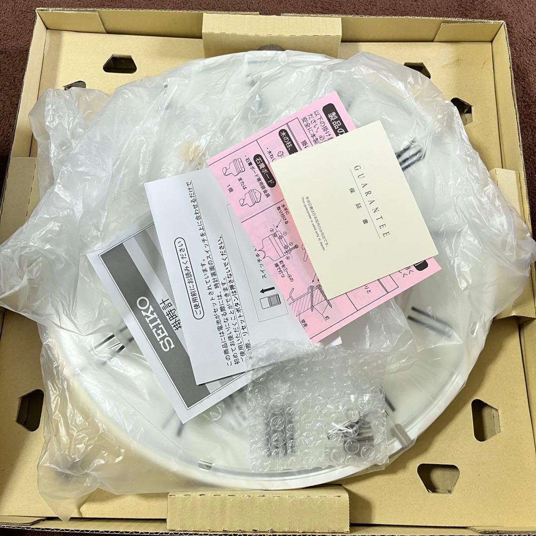 確認用画像 SEIKO セイコー 掛け時計 壁掛け 電波クロック