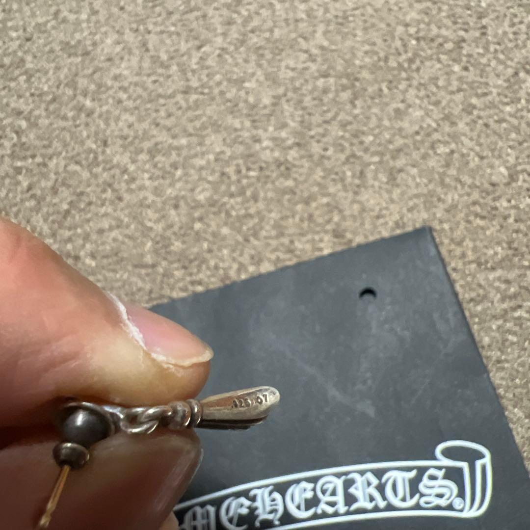 Chrome Hearts シルバー925 ピアス(片耳用)クロステイルピアス