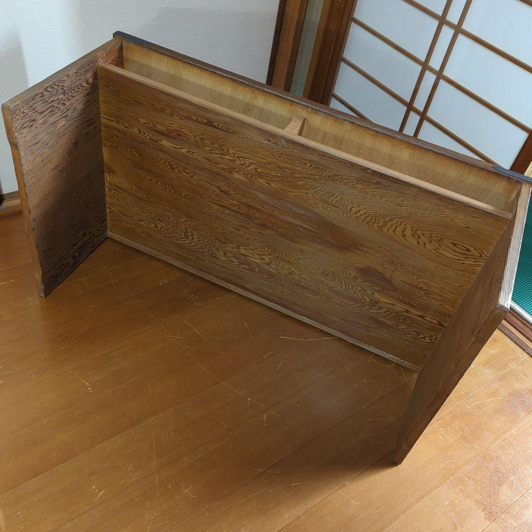 世界遺産　屋久杉を使用の文机・座机　杢目が最高に素敵です　定価2.2000円