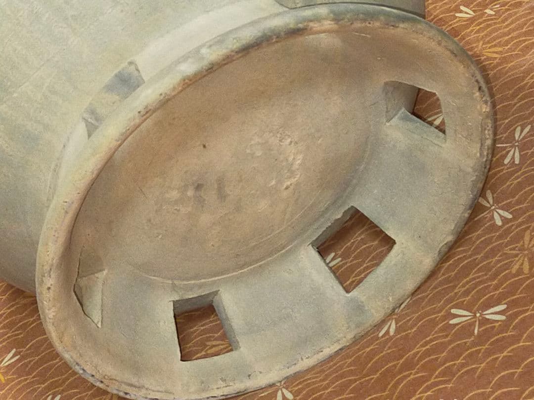 ♥値下げ！　新羅　土器　四耳　壺　レプリカ　骨董　古玩　出土　発掘品