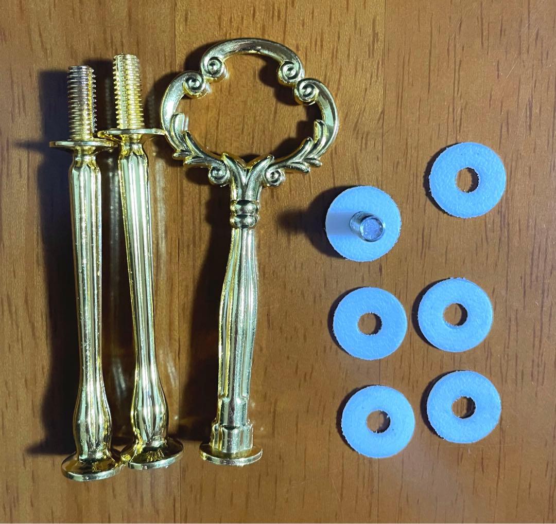 レア ロイヤルクラウンダービー ポジー ケーキスタンド ＊ 3段 アフタヌーン