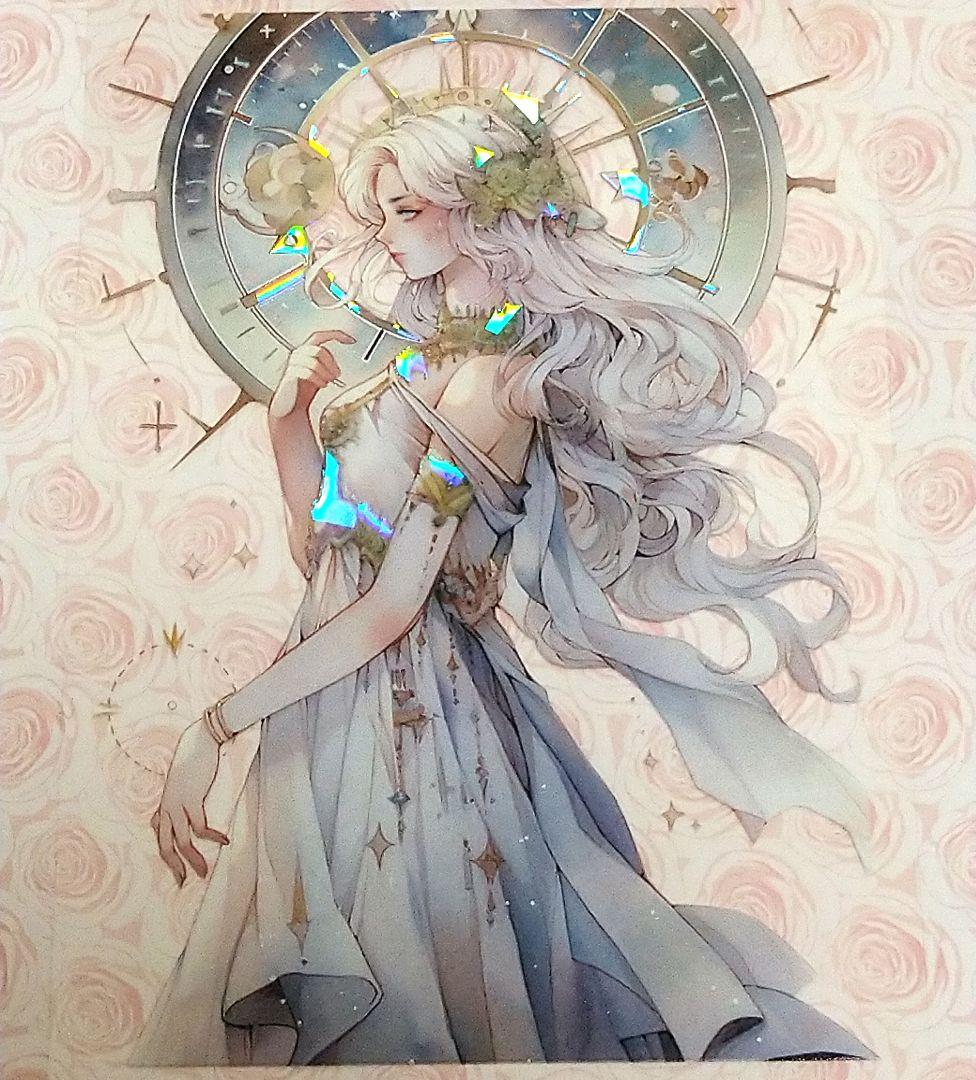 廃盤品✩J931＃占星女神(贝壳光)fantasy切売り海外人物女の子AIマステ