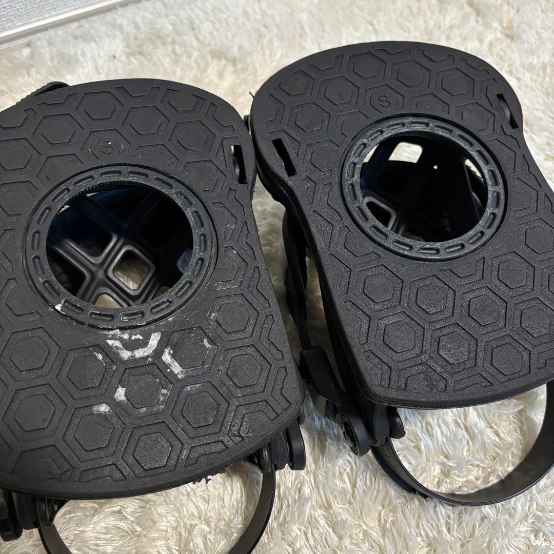 美品✨Union ユニオン　Milan スノボ　　ビンディング　ブラック　S