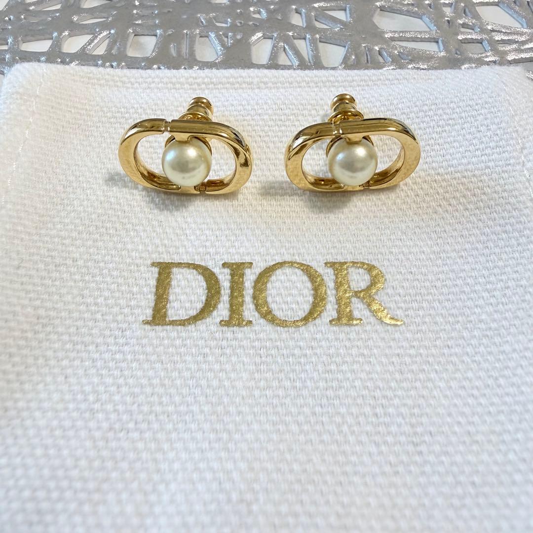 【DIOR】【美品】Petit CD Jolie ピアス