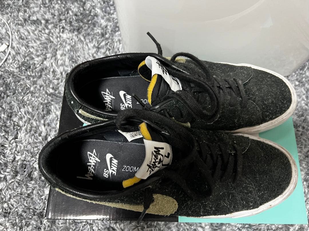 スケートボード NIKE ZOOM BLAZER LOW STUSSY 28cm