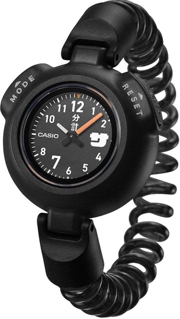 サウナ時計　サ時計　CASIO ブラック　SAN-100H-1BJR