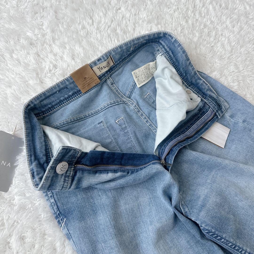 ヤヌーク IENA 別注 LOUISE ストレートデニム 25インチ