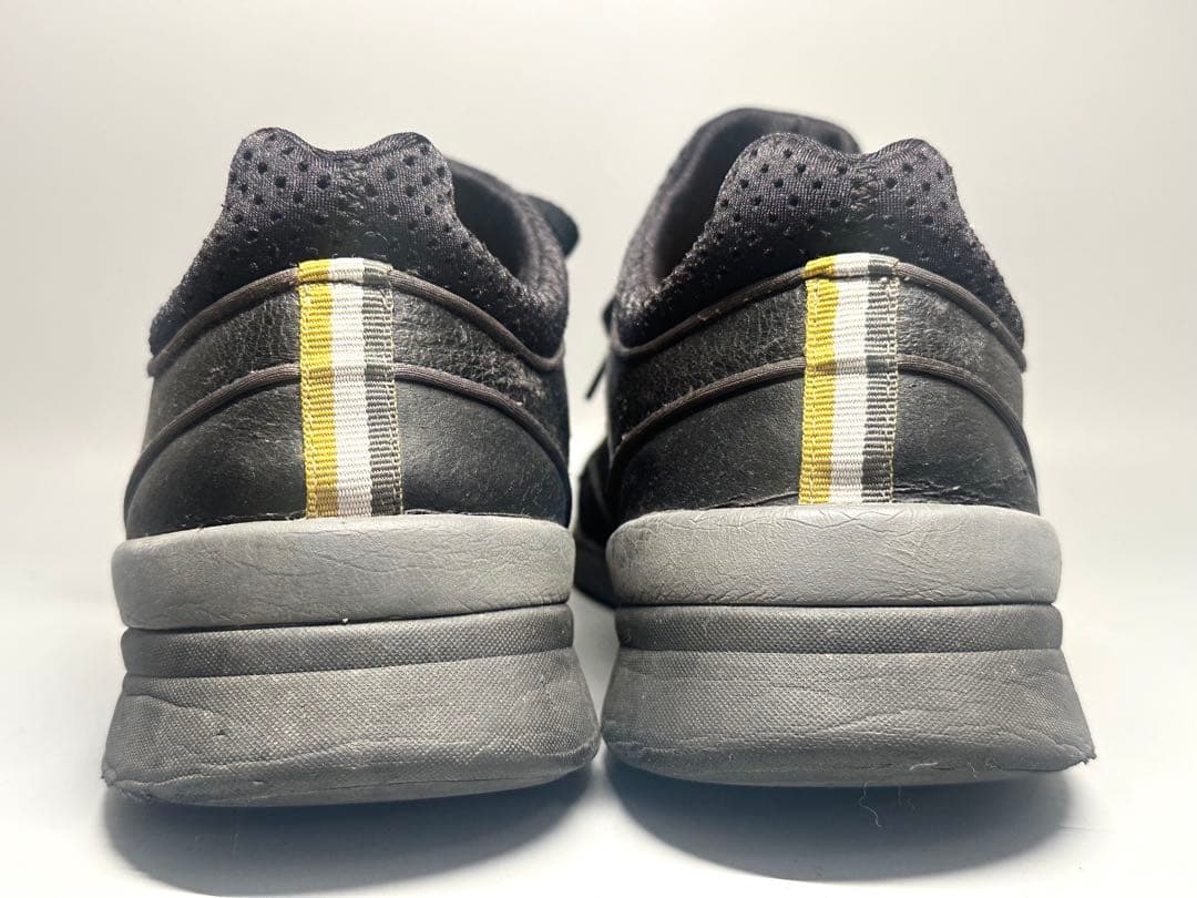 ドルガバ UK9 27.5cm程度 メンズ スニーカー レザー 黒 くつ 靴