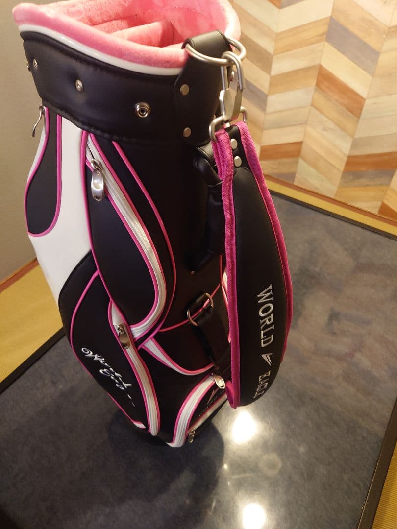 ワールドイーグル Ｇ５１０レディスキャディーバッグ ブラックベリー