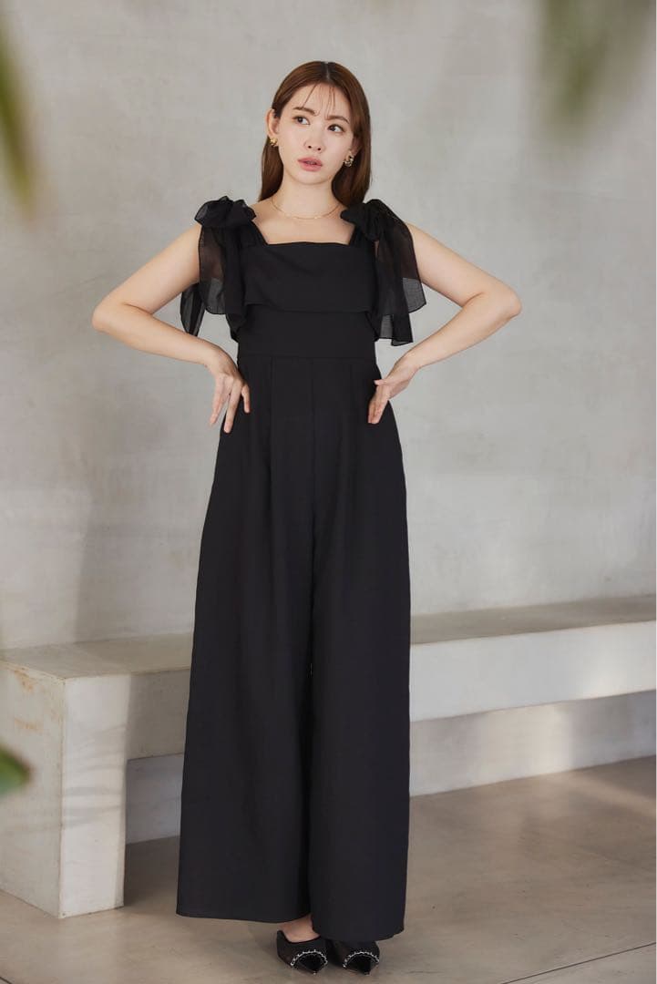 【試着のみ】Ribbon Romper Sサイズ