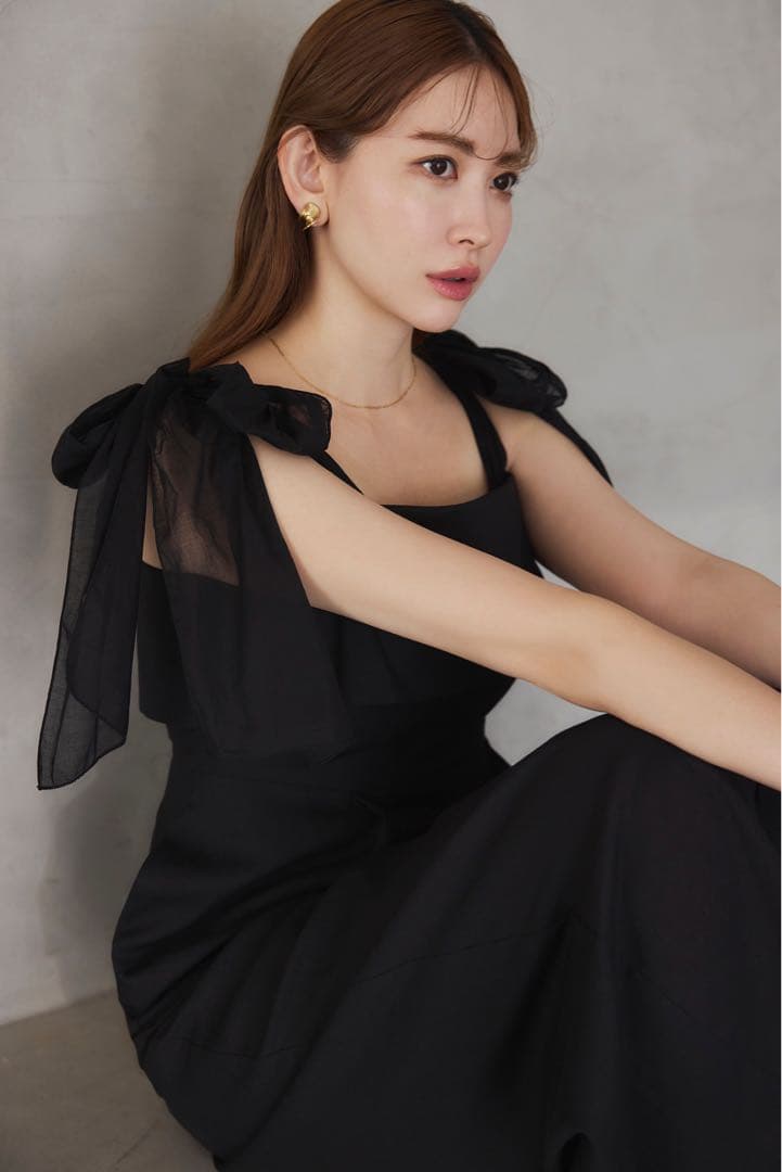 【試着のみ】Ribbon Romper Sサイズ