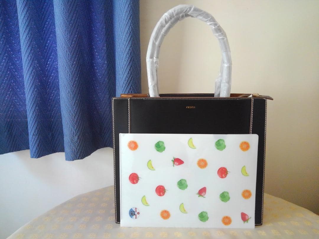 【新品未使用】PEDRO ペドロ トートバッグ 日本未上陸 A4サイズ収納可