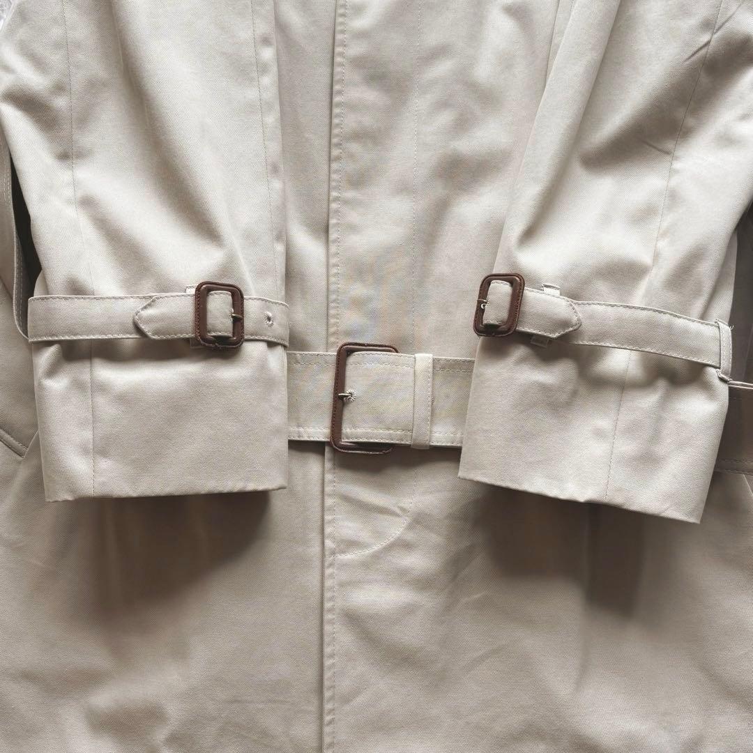 ✨美品✨アクアスキュータム　Aqua5　トレンチコート　英国製　比翼　LLサイズ