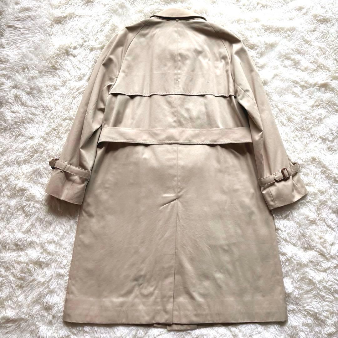 ✨美品✨アクアスキュータム　Aqua5　トレンチコート　英国製　比翼　LLサイズ