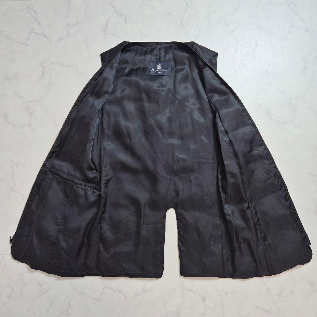 【美品 24AW 】アクアスキュータム ダウン ライナー ステンカラーコート38