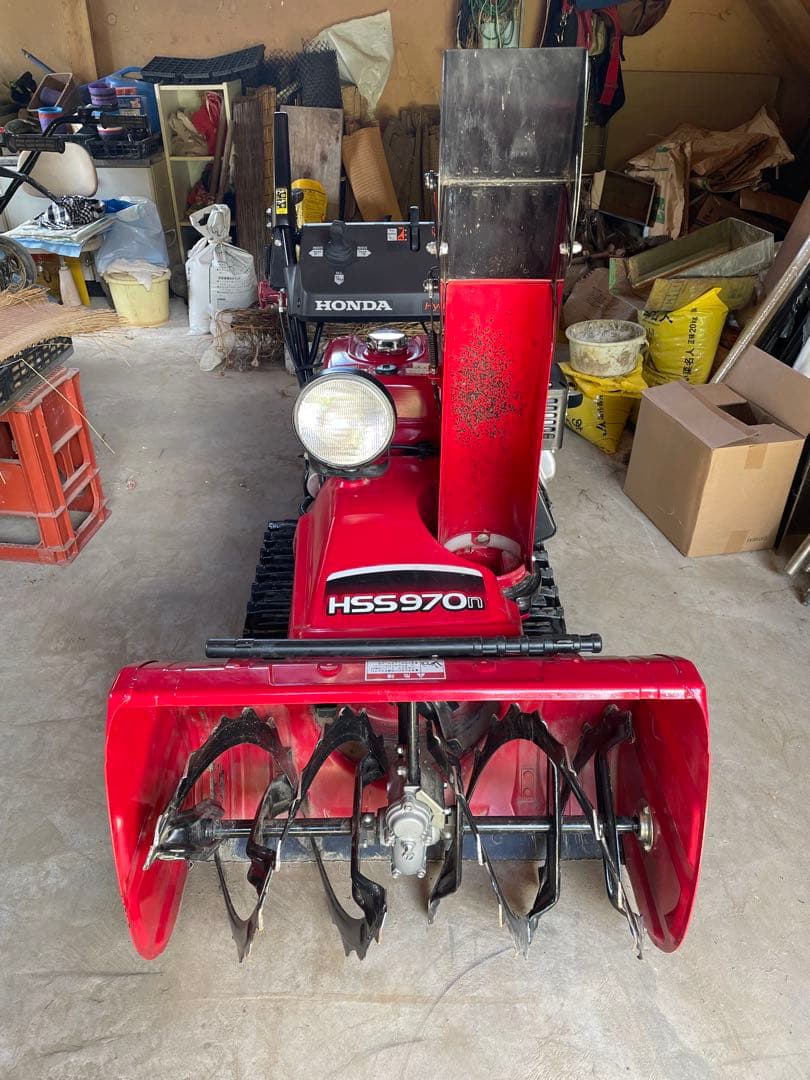 ※[引取り限定]新潟県上越地区 中古Honda HSS970n 除雪機