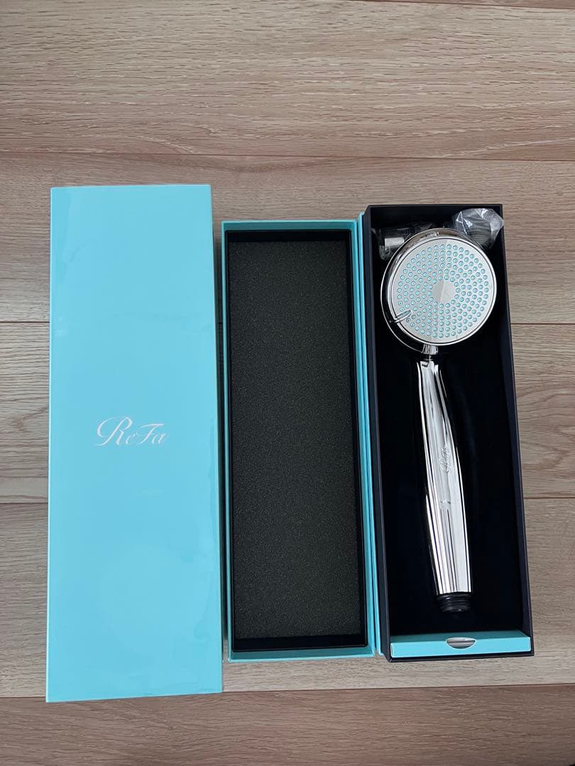 Re Fa シャワーヘッド シルバー 交換用パーツ付き