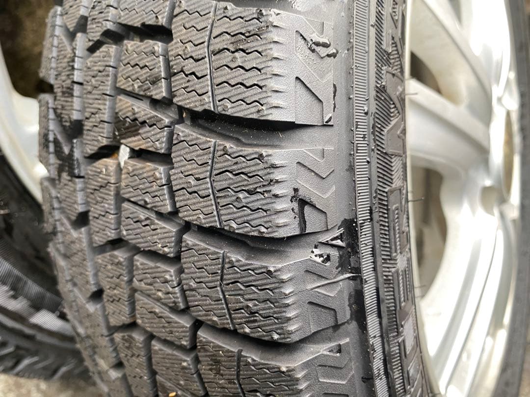 155 65R13 ① スタッドレスタイヤ　溝多め ダンロップ2本 ワゴンR等