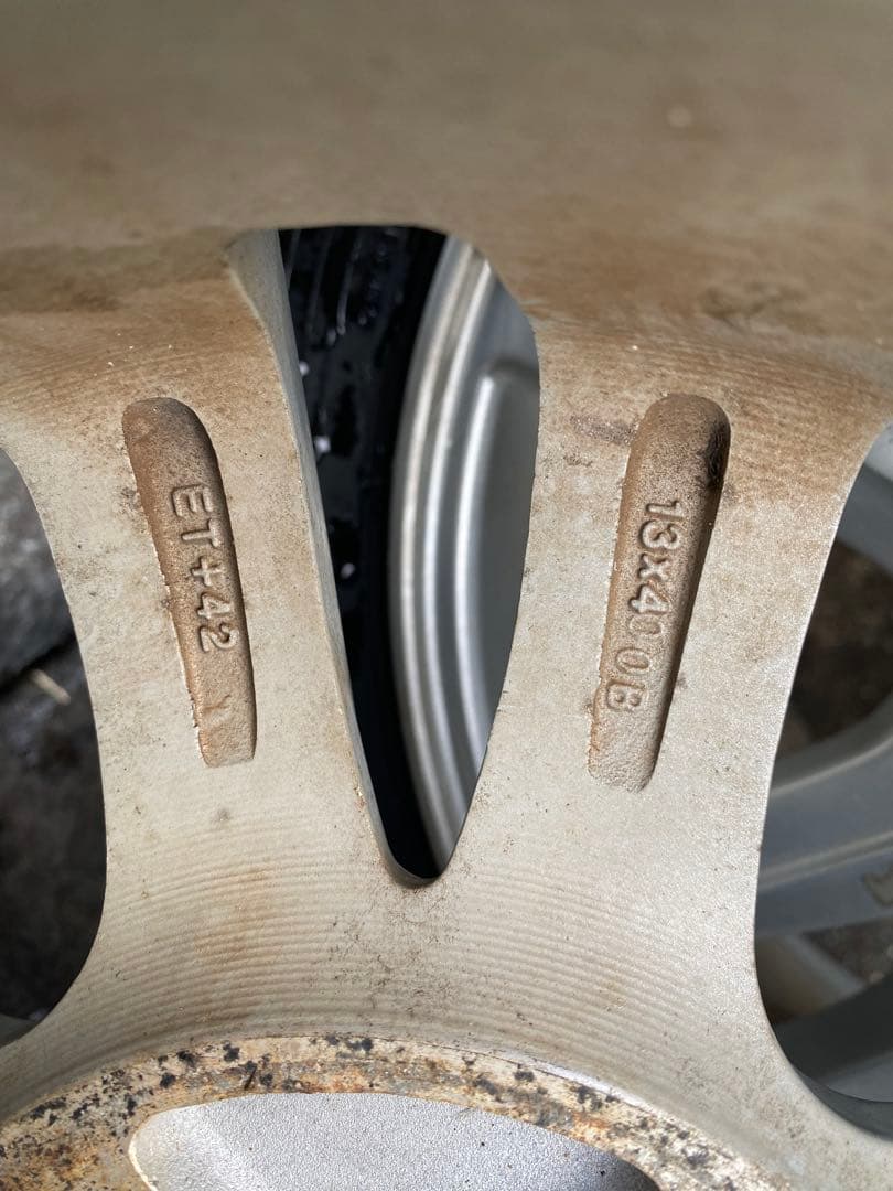 155 65R13 ① スタッドレスタイヤ　溝多め ダンロップ2本 ワゴンR等