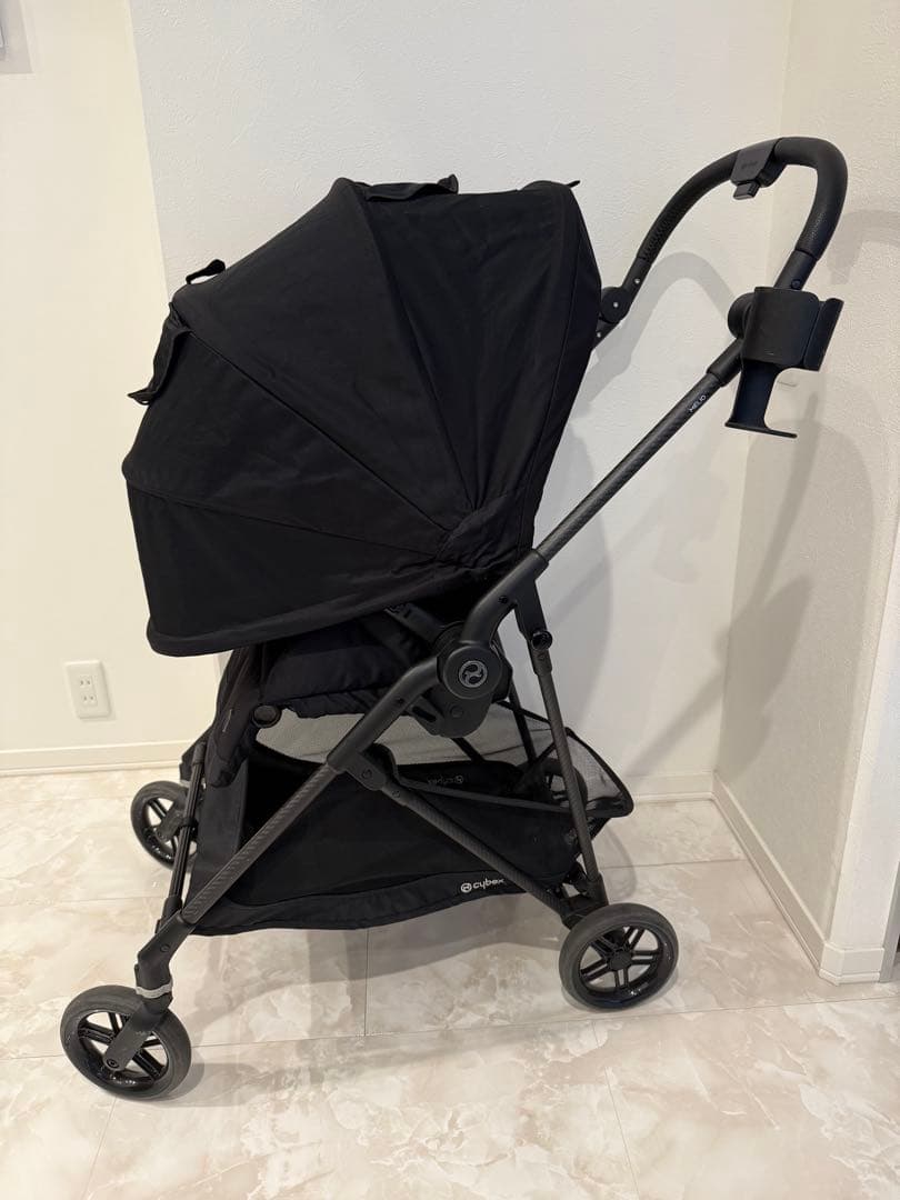 【美品】cybex サイベックス メリオカーボン ムーン ブラック