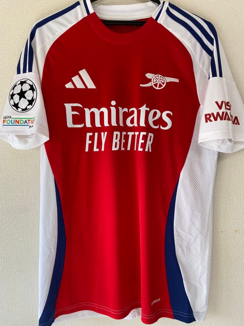 【正規品・タグ付き】　ウーデゴール　ユニフォーム　アーセナル　24/25 CL