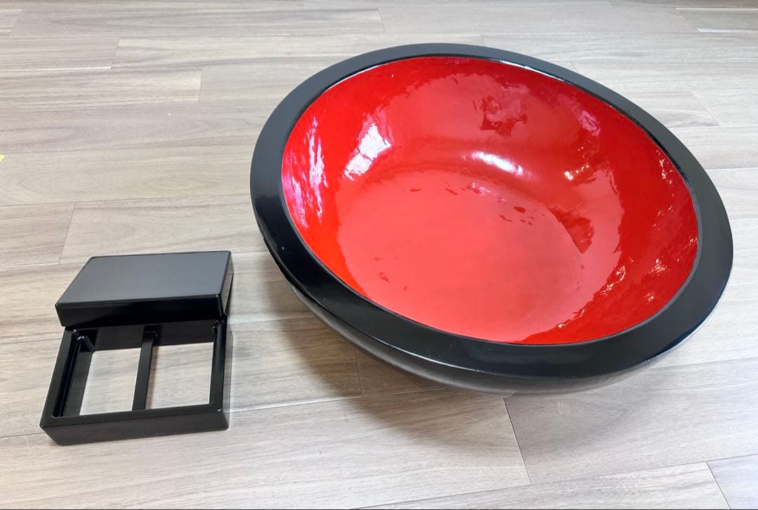 漆塗りの黒い 7-5蕎麦せいろ 30枚+蓋2枚