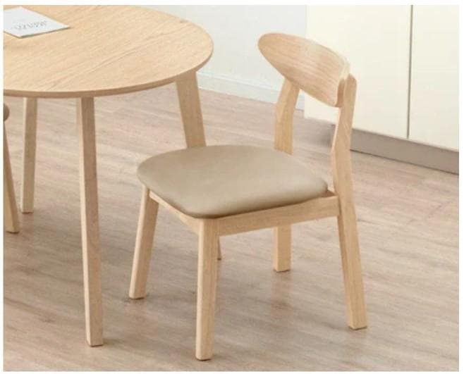 TG DC NTR　4脚　ダイニングチェア　ナチュラル＊ベージュ　カフェチェア