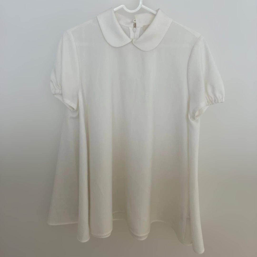 サラサラ襟付きブラウス yori 38 ブラウス