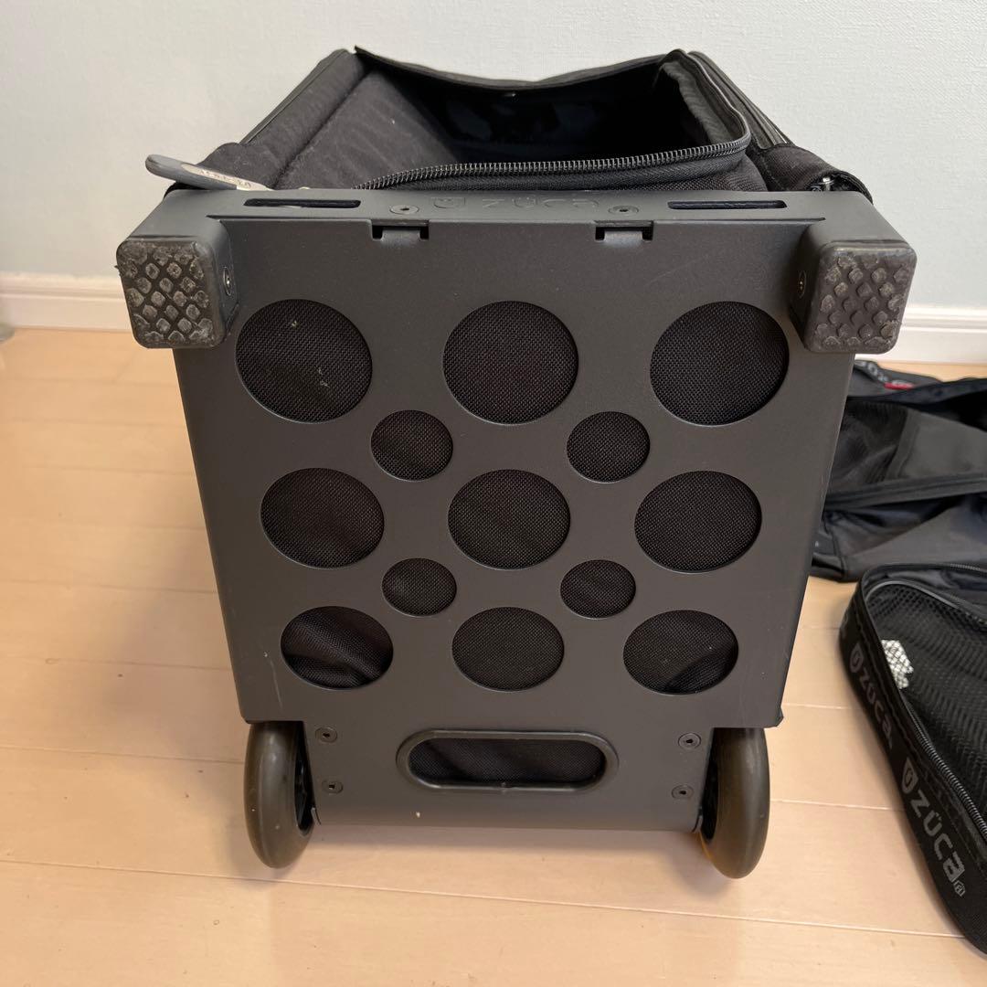 ZUCA ズッカ 黒 ナイロンキャリーケース